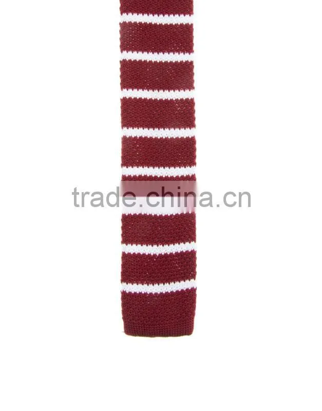 silk knitted tie