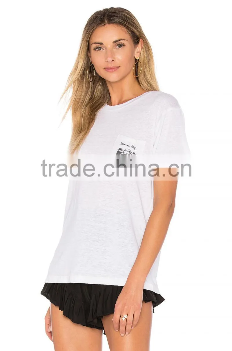 Wholesale Custom High Quality New Style Summer Casual 140g 100% Cotton Short Sleeve O-Neck Printed T Shirt