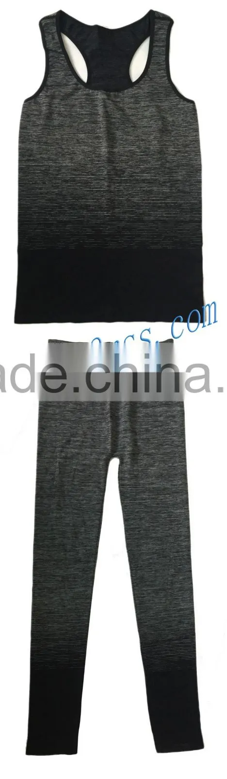2017 hot sell seamless tights and tops