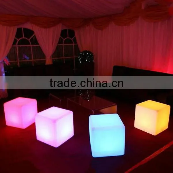 led cube led stools led chair