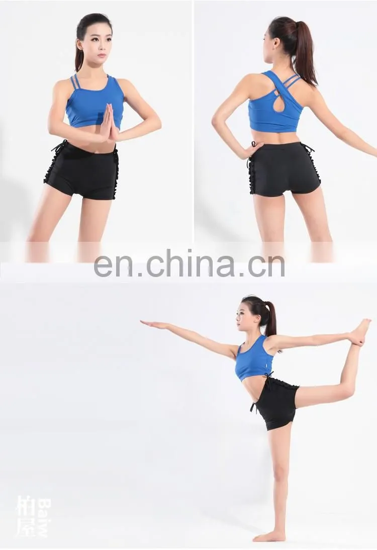 116172026 Nylon Racer Back Yoga Top