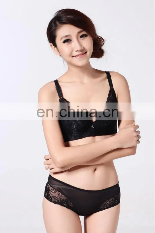 Trade assurance supplier hot sell Women high quality sexy brassiere pants underwear