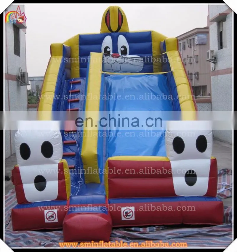 Hot!inflatable slide, half round slide,inflatable dual slide