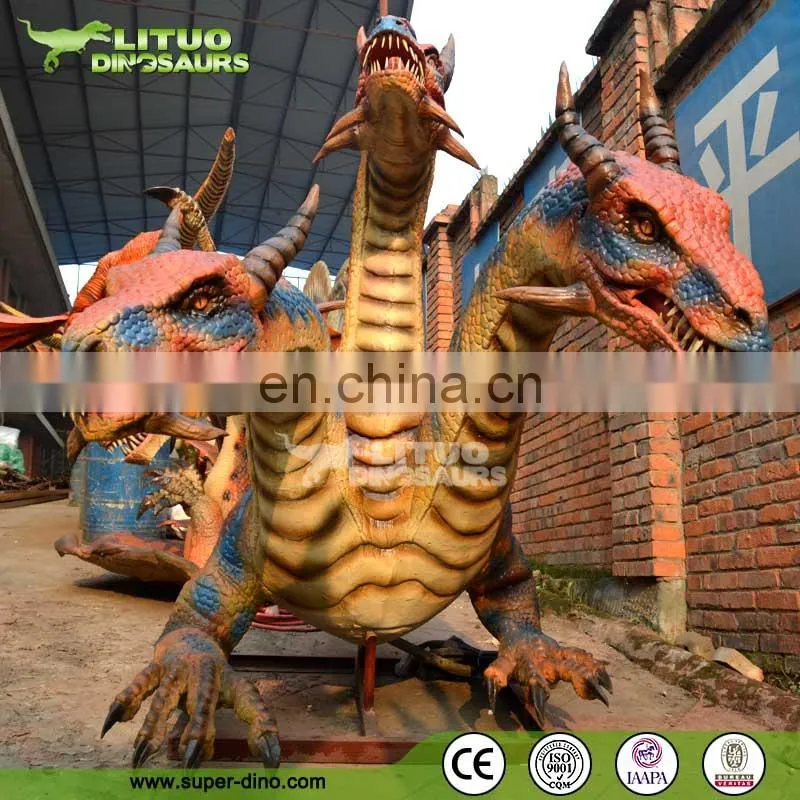 Amusement Park Dragon Robot