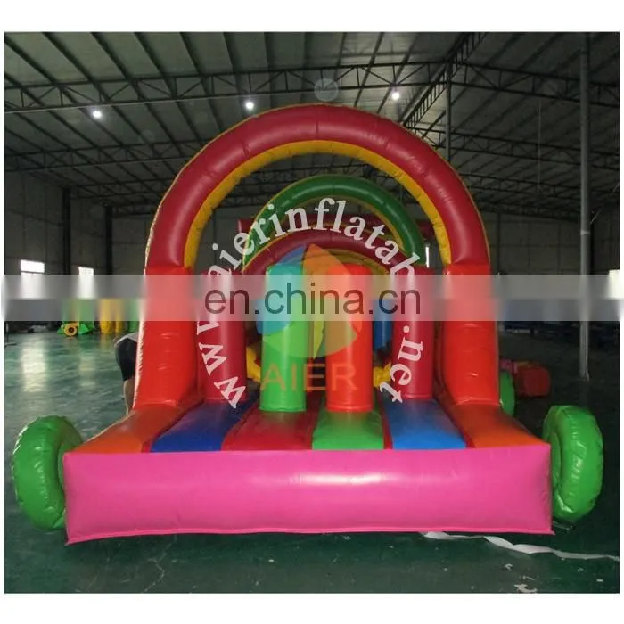 Train Inflatable obstacle course