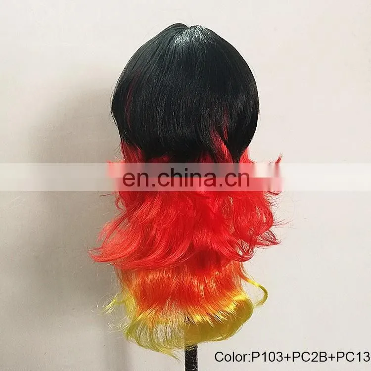 Germany fan's party wigs P-W213