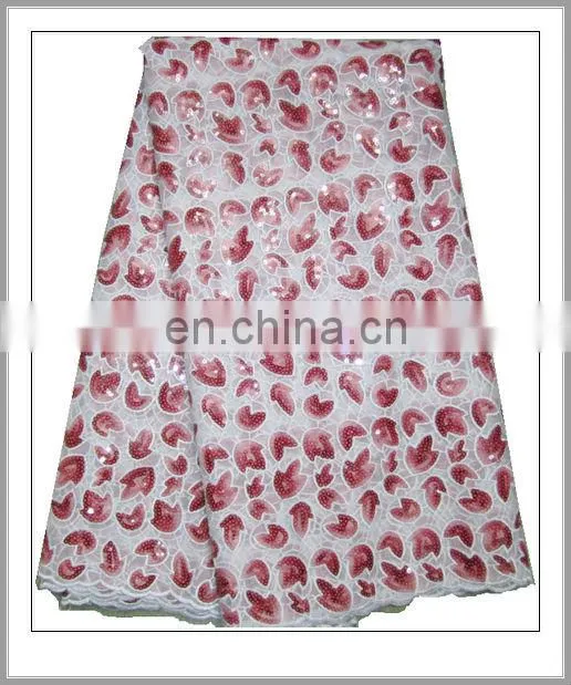 african french lace with sequins(FL157E)