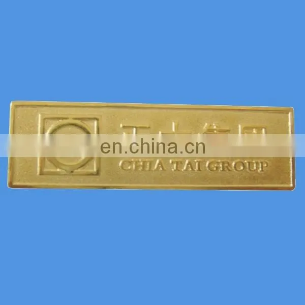 custom design tag brass plates
