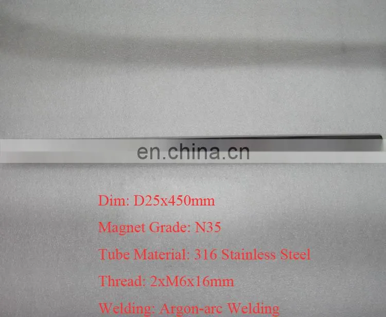 Iron rods for construction/neodymium rod magnet