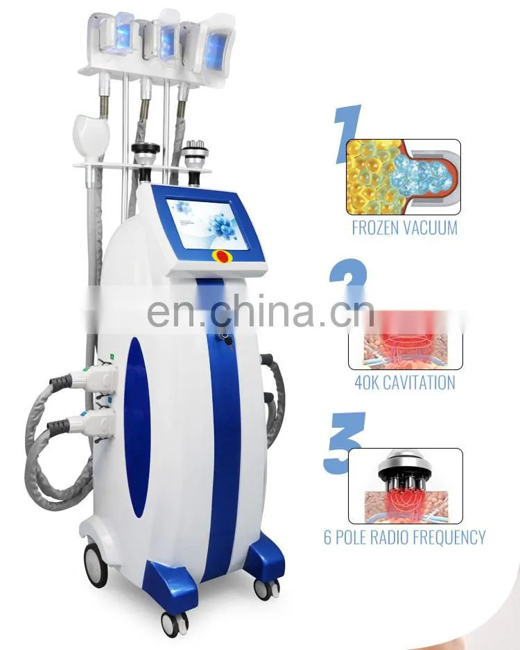 body slimming beauty equipment cryo 360 freezing cryo machine with 4 Handle Cool Technology Vacuum