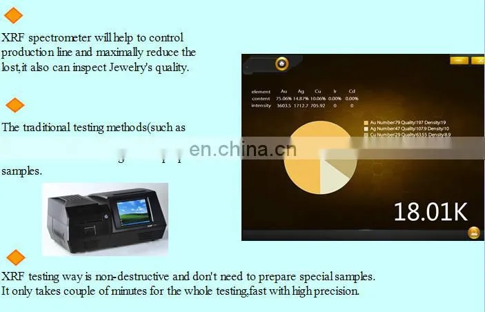 NAP8200 High quality Metal analyzers sale Precious gold detectors ftir spectrometer