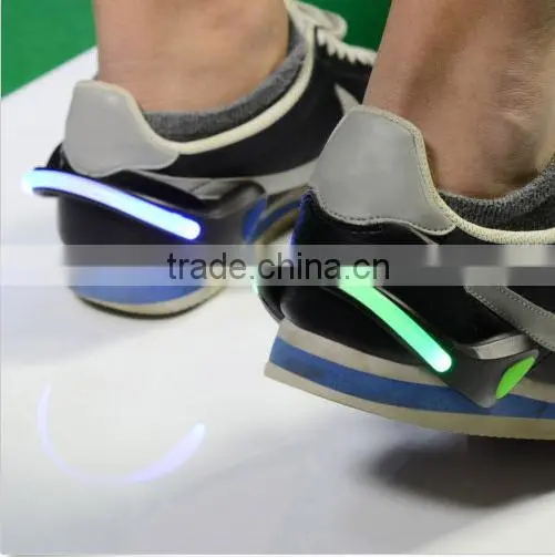 Portable Bike Cycling Sports Shoes Wrist Safety Signal LED Light Clip Free Shipping