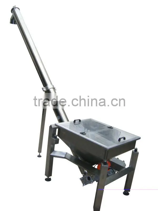 Flexible milk powder screw conveyor for packing machine