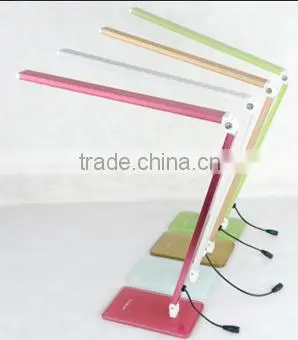 colorful dimmable led desk lamp