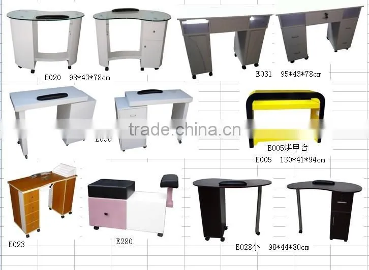 2015 luxury nail table manicure table