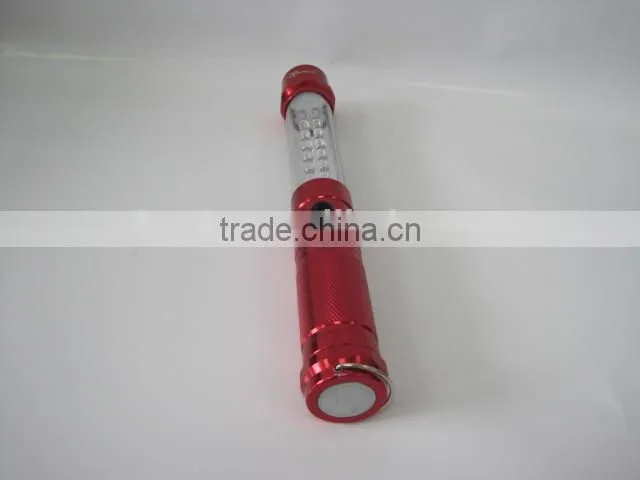 24+1 led work light magnet led inspection lamp laser flashlight
