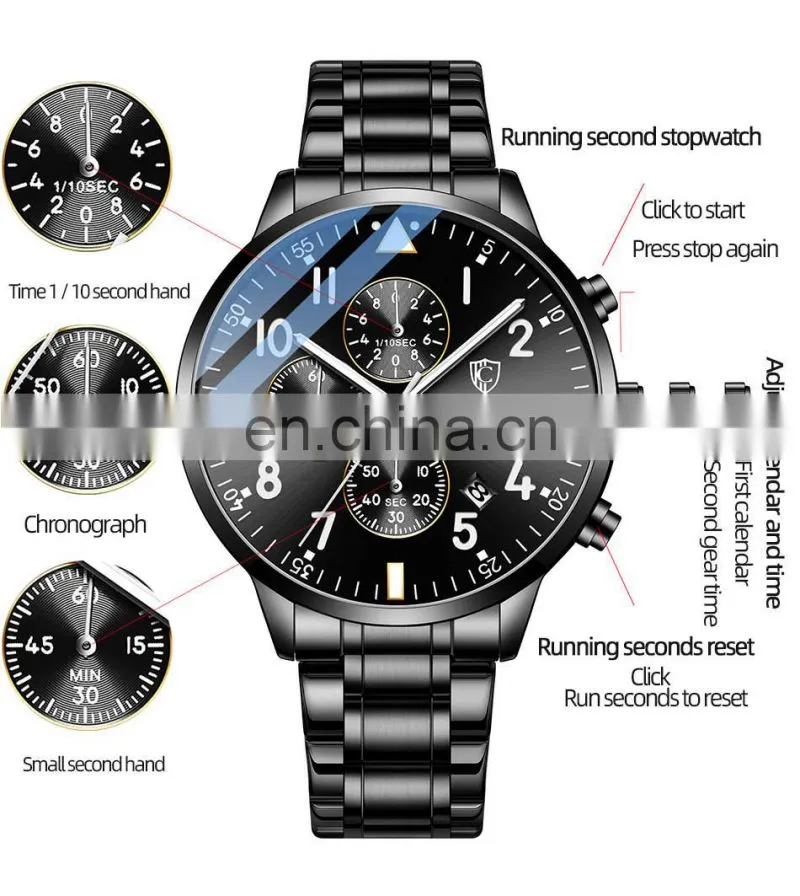 CHENXI 937 Men Quartz Watches New Fashion Sport Waterproof Luxury Chronograph Stainless Steel Wrist Watch