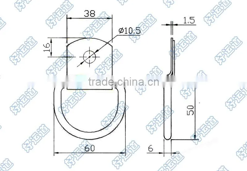04409 Lashing Ring,trailer body parts