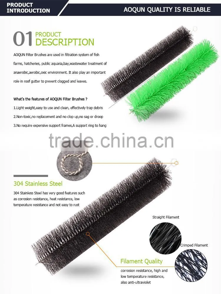 Filter Brushes Garden Koi Fish Pond Filter Media Brush