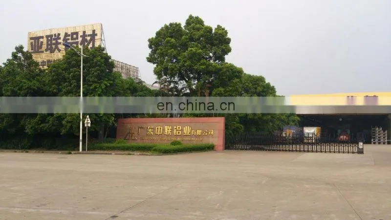 Guangzhou Foshan aluminium extrusion plant for aluminum tube special aluminium profile product catalog in China