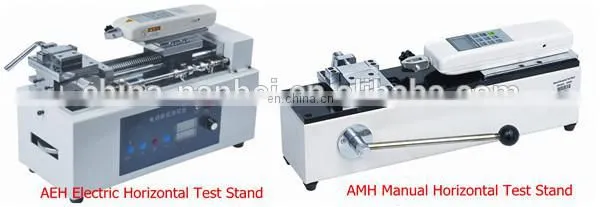 Max force 500N manual dual vertical horizontal test stand