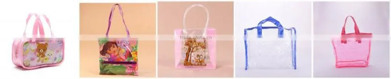 Oem bags transparent cheap women hand bag