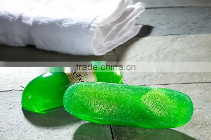 Beauty Designer Soap Golden Loofah Bar Soap