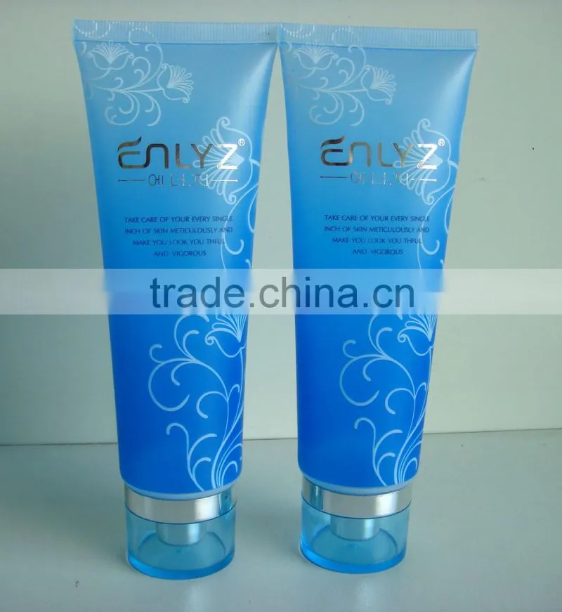 Plastic Tubes with Acrylic Caps, cosmetic soft tube packing