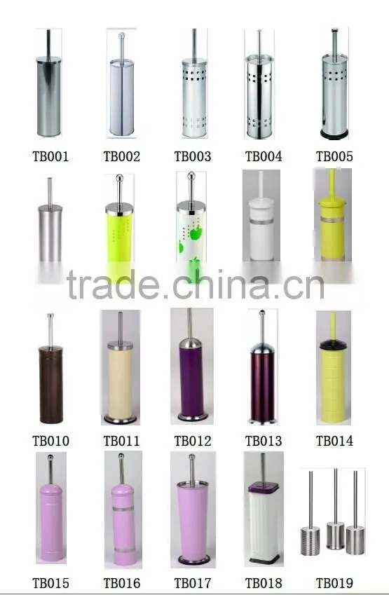 Printed Photo Toilet Brush And Holder Set