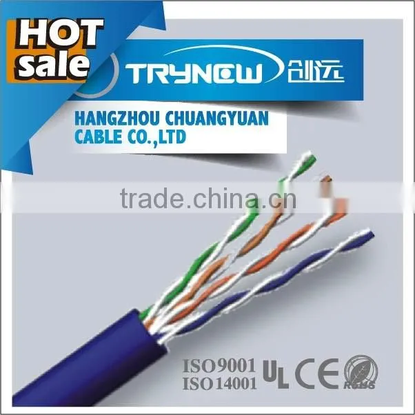BEST QUALITY! ! China supplier best price 4 twisted pair lan cable for network utp cat5e