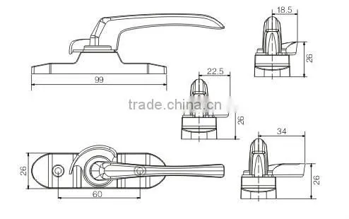 Lock JW-2006