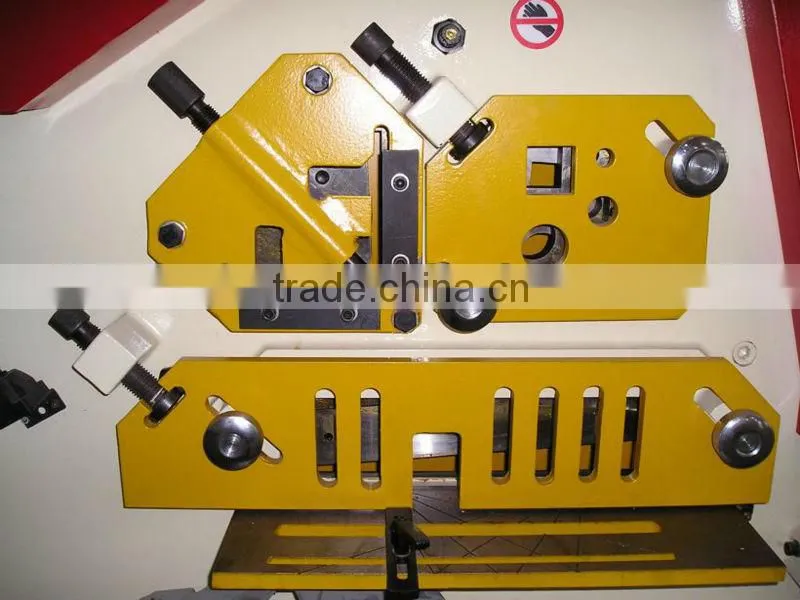 NFL Q35Y Series 300 tons universal ironworker, hydraulic universal ironworker