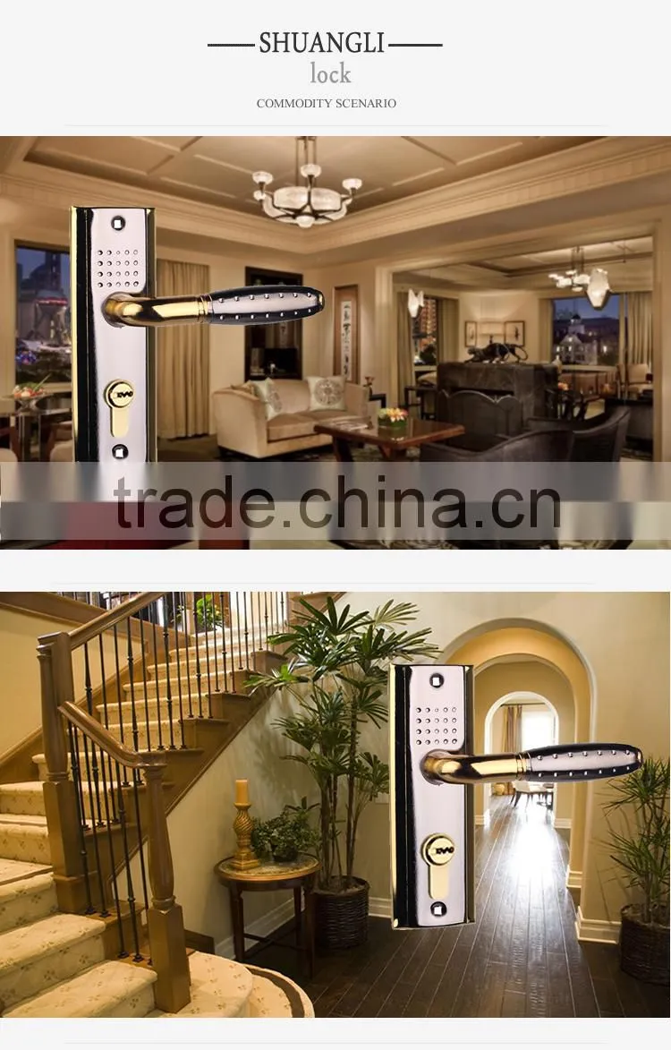 2015 Fashion Style wooden handle lock