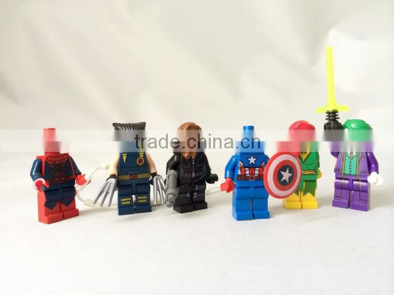 Decool bricks 0147-0152 SPIDER MAN THE JOKER PHOENIX Hobbies Classic Toys Figures DIY Building Blocks Bricks Minifigures toys