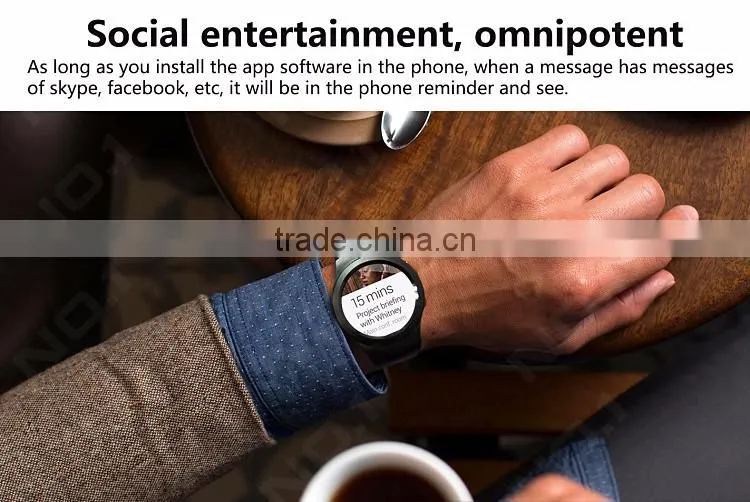 GSM smart watch phone G3 with round panel/touch display/heart rate/round watch phone