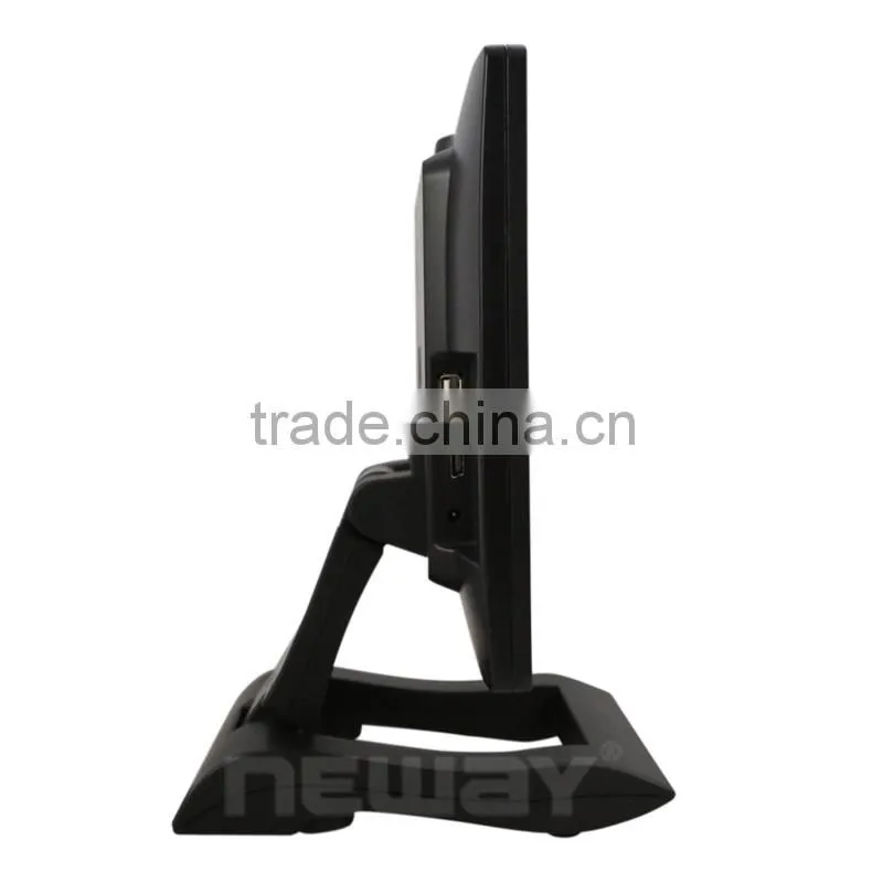 with USB input 10.1 inch resistive touch IPS monitor with folding bracket