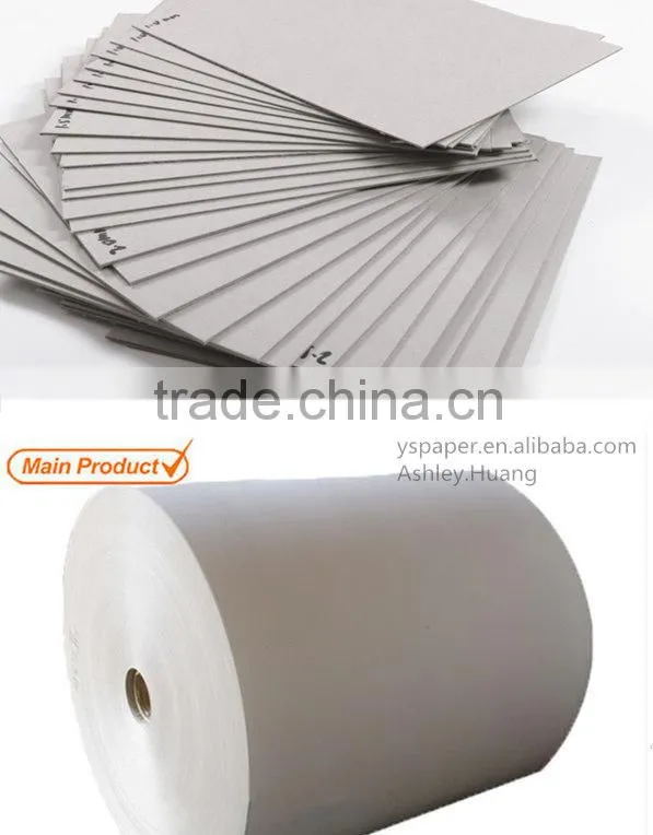 Recycle mixed grey paper roll 220-300gsm