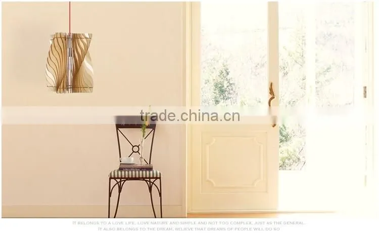 LED pendant Light JK-8005B-28 Wood pendant lamp for hotel restaurant projects decoration