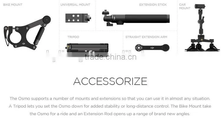 DJI OSMO 4K camera steadycam