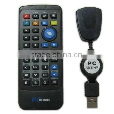 Black Pc telecontrol- No Need Driver, Character and English letters input