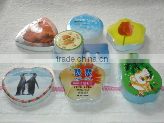 Magic bottle shaped Compressed Promotion Towel, Towel Compressed