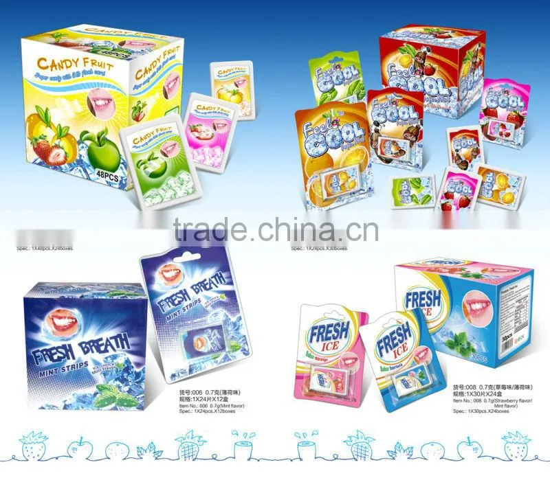 Candy paper box with window
