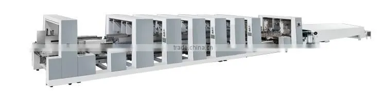 ZH-1050PC High quality paper cake box floder gluer machine