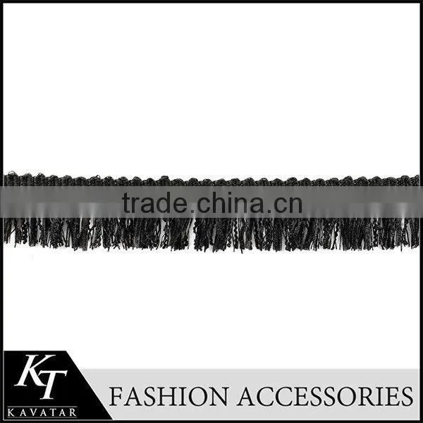 2015 Fashionable cheap Beautiful stretch lace fringe