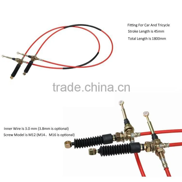 2016 Hot Sale Three Wheel Motorcycle Gear Shift Cable With High Quality