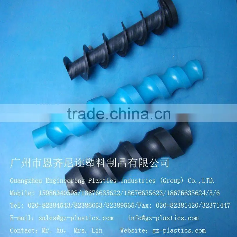 good hardness uhmw-pe screw furniture fittings plastic