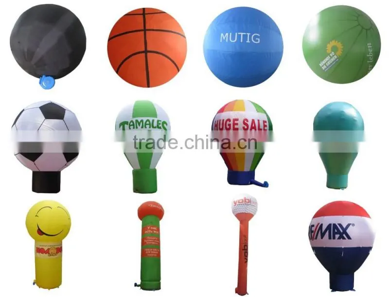 Outdoor giant oxford cloth inflatable basketball