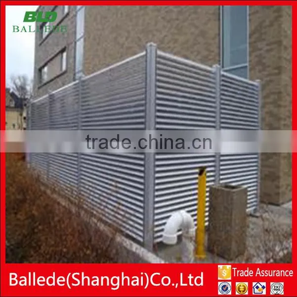 waterproof commercial louver fence