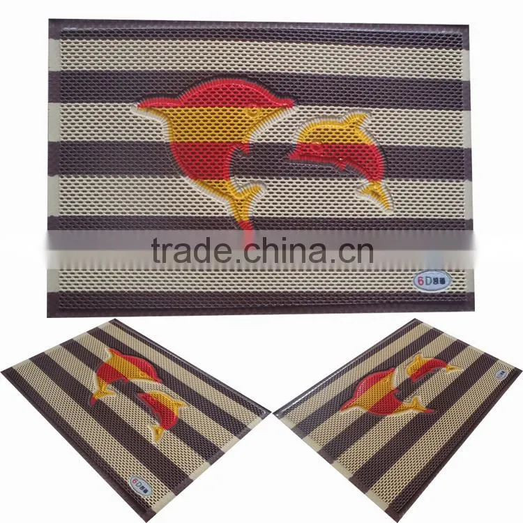 commercial plastic carpet floor price per meter china supplier anti slip mat