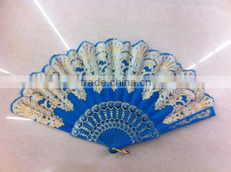 small plastic print fan for advertising